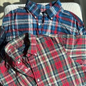 2 Mens flannels